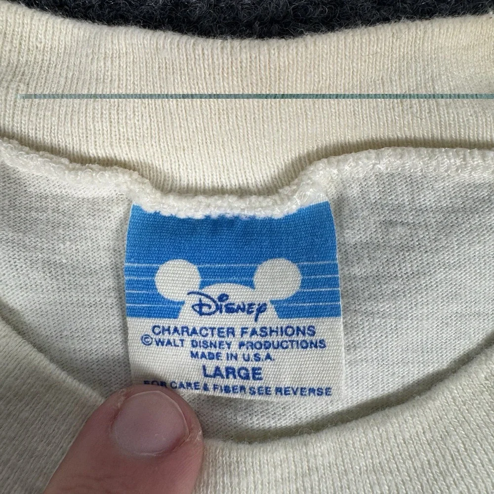 Vintage 1982 Disney Epcot‎ Center Walt Disney World Mickey Mouse Kids T-Shirt